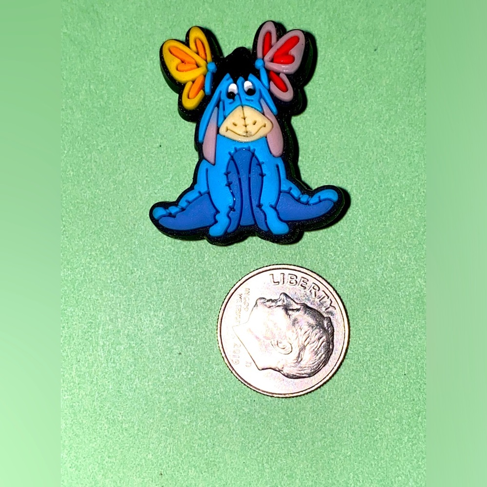 (10 for $15) Eeyore of Winnie the Pooh Crocs Shoe Charms
